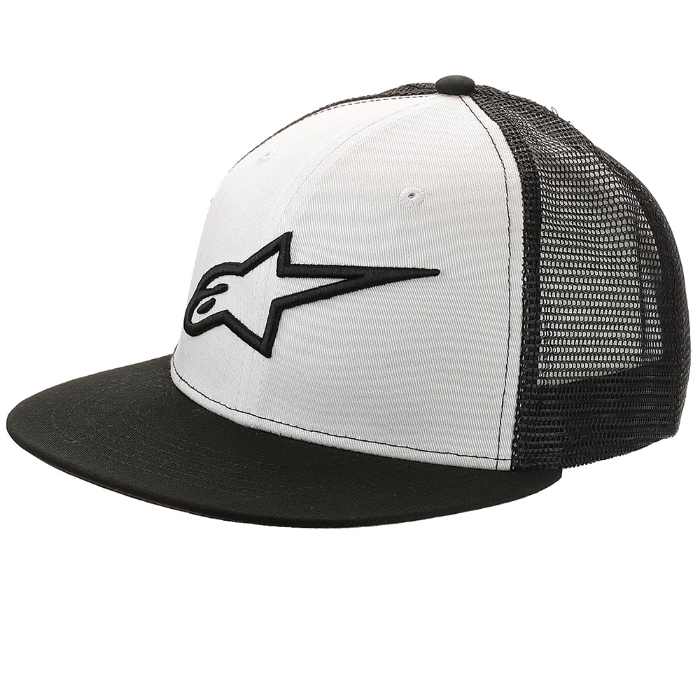 Alpinestars Alpinestars Corp Trucker Cap Black/White